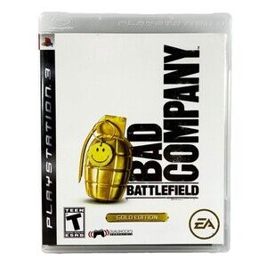 Battlefield: Bad Company Gold Edition Sony PlayStation 3 Complete with Manual